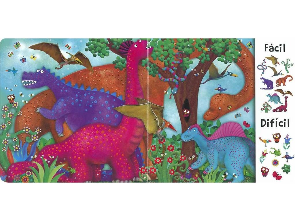 Libro Cerca facile e difficile tra i dinosauri