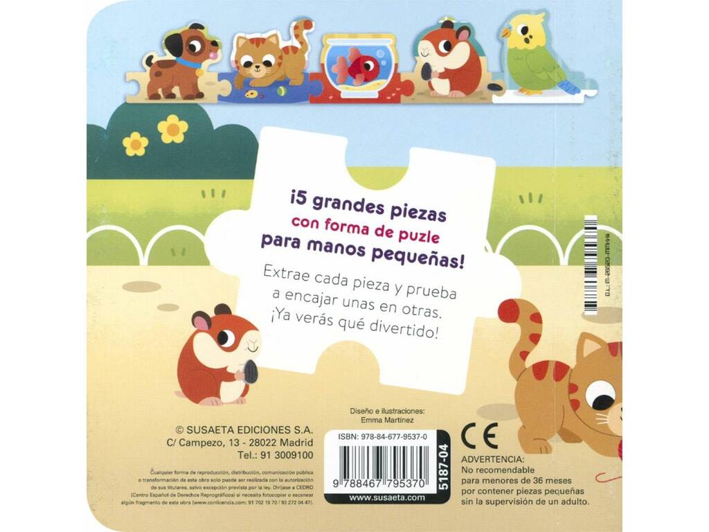 Libro I miei primi puzzle Cuccioli