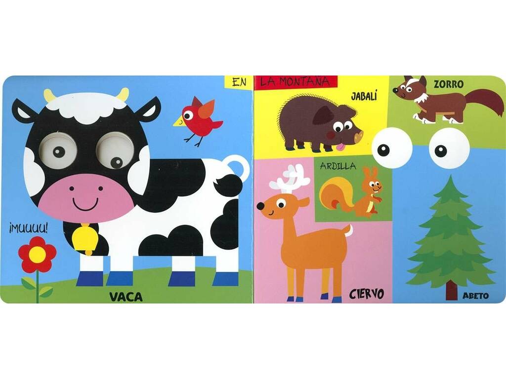Libro Occhi mobili Mucca