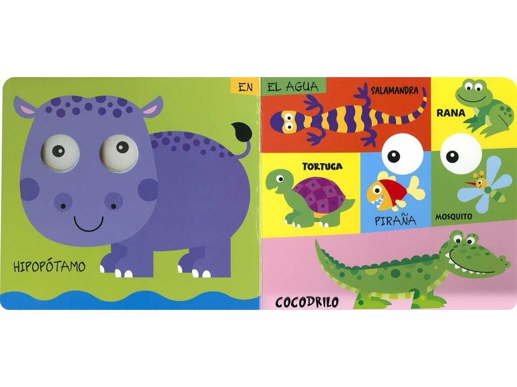 Libro Occhi mobili Leone