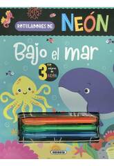 Neonmarker-Malbuch „Unter dem Meer“ Susaeta S6089003