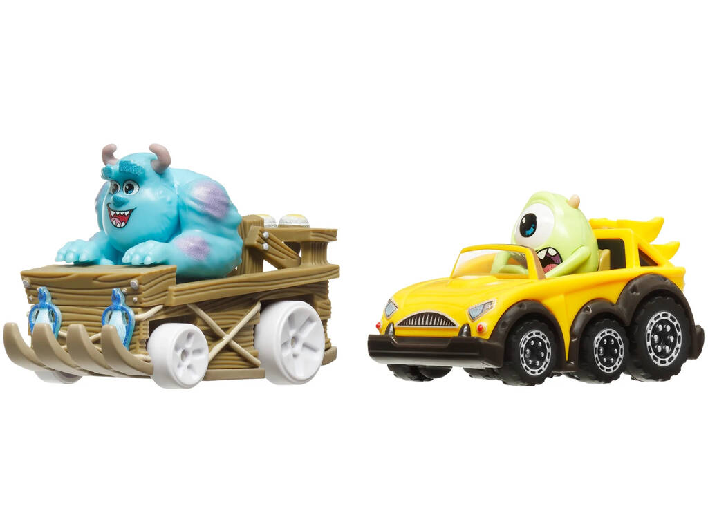 Hot Wheels RacerVerse Pack 2 Auto con Personaggio Mattel HRT55