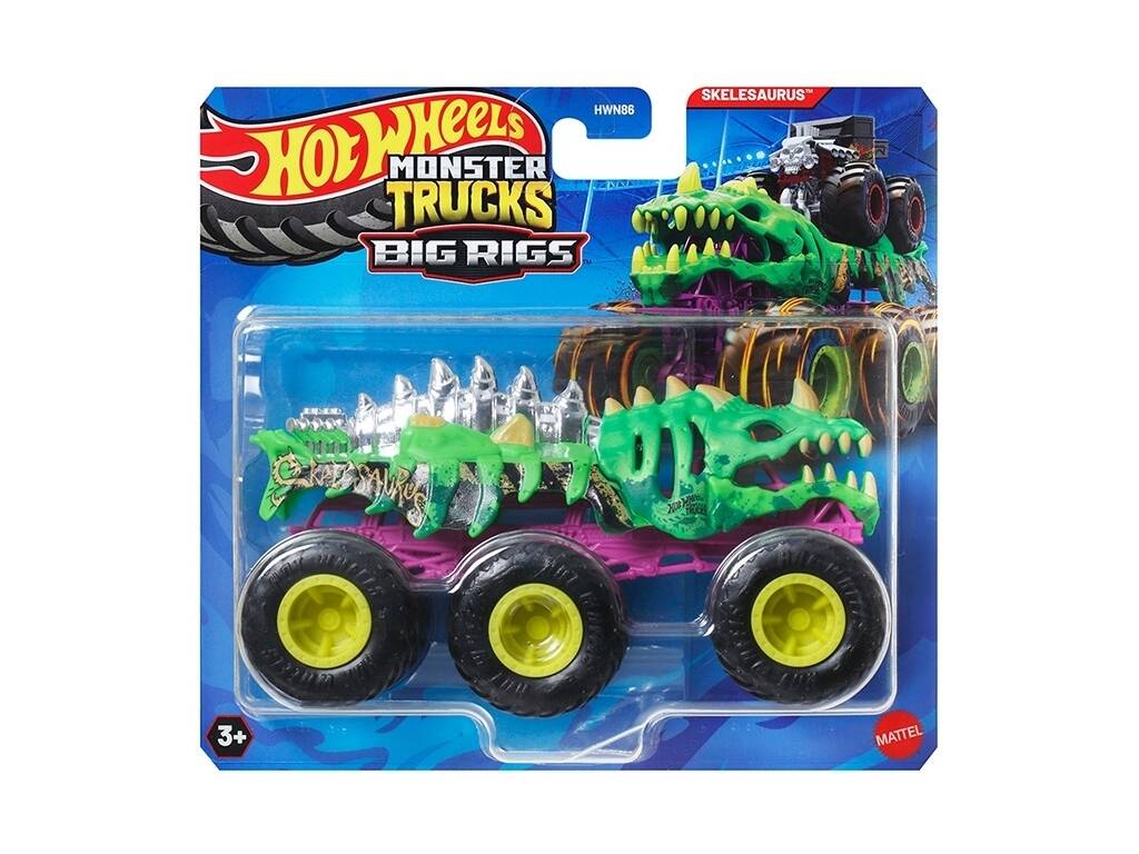 Hot Wheels Veicolo Monster Trucks Big Rigs