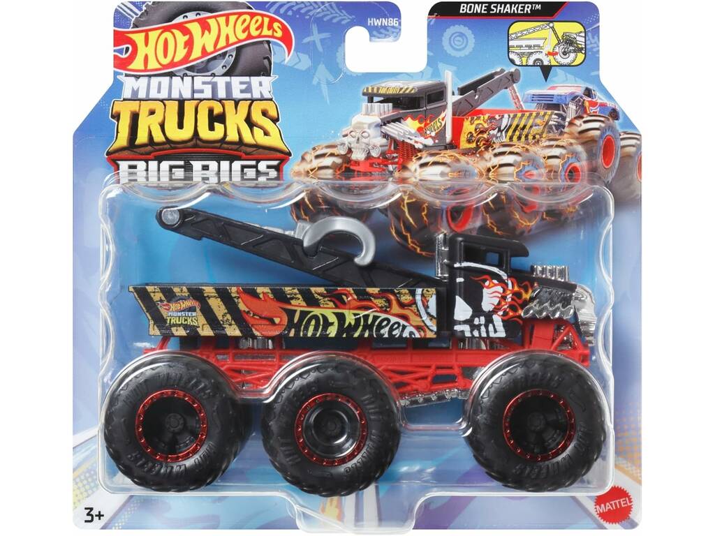 Hot Wheels Veicolo Monster Trucks Big Rigs