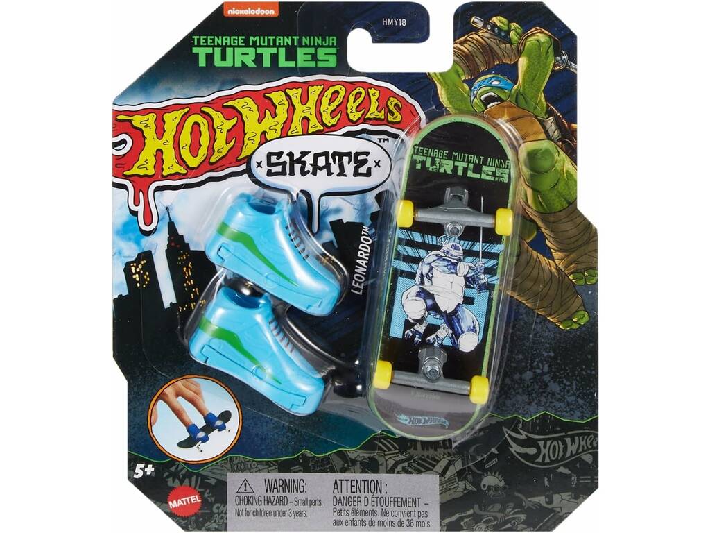 Hot Wheels Skate Tartarughe Ninja Mattel HMY18