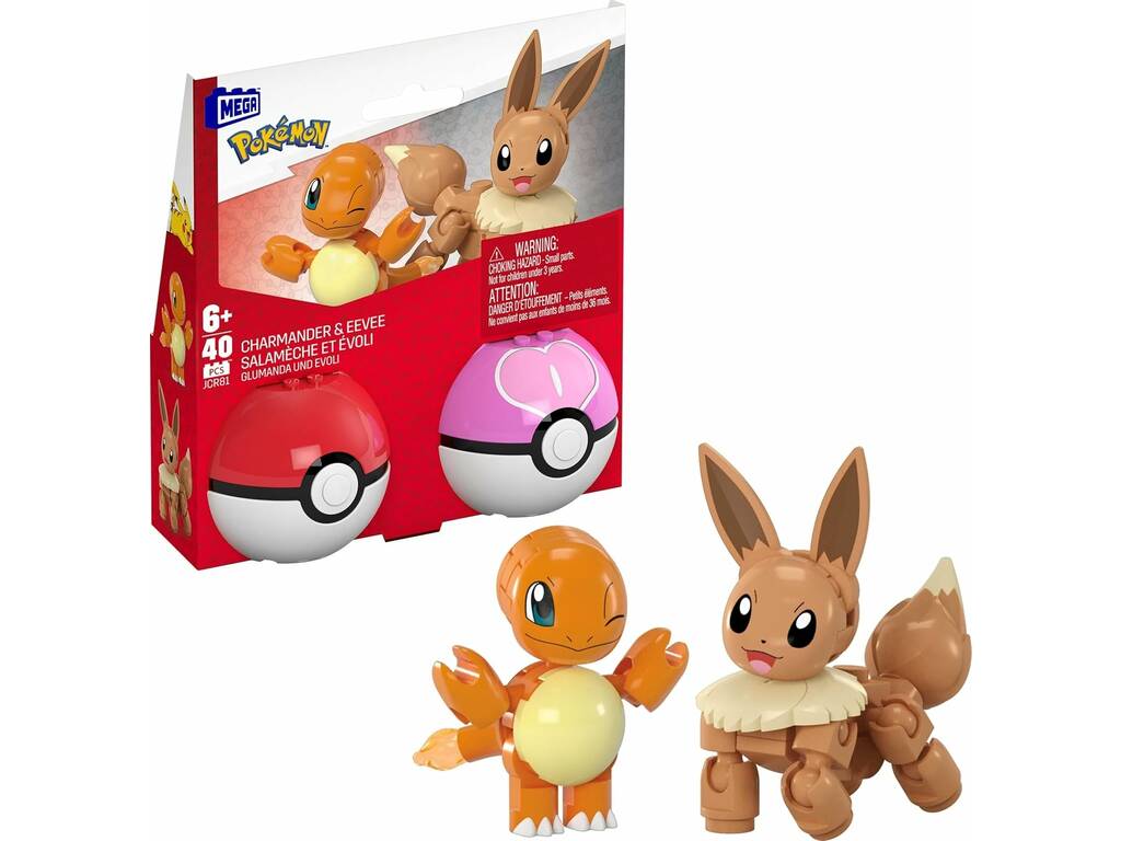 Pokémon Pack 2 Pokéballs MegaBloks HXP11