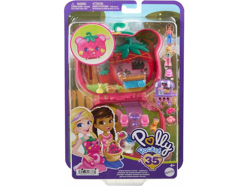 Polly Pocket 35ème Anniversaire Coffret avec Figurines Mattel FRY35