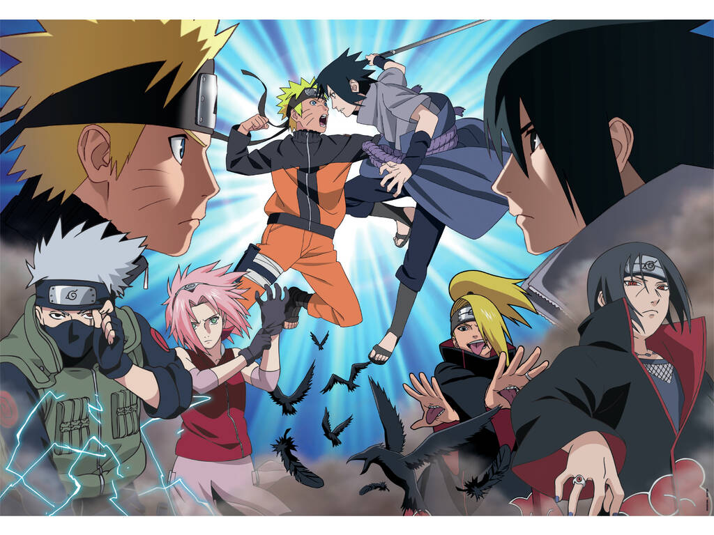 Puzzle 500 Anime Collection Naruto Shippuden Clementoni 35517