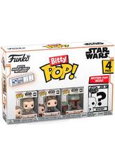 Funko Pop Bitty Star Wars The Mandalorian Pack 4 Mini Figuras 75453