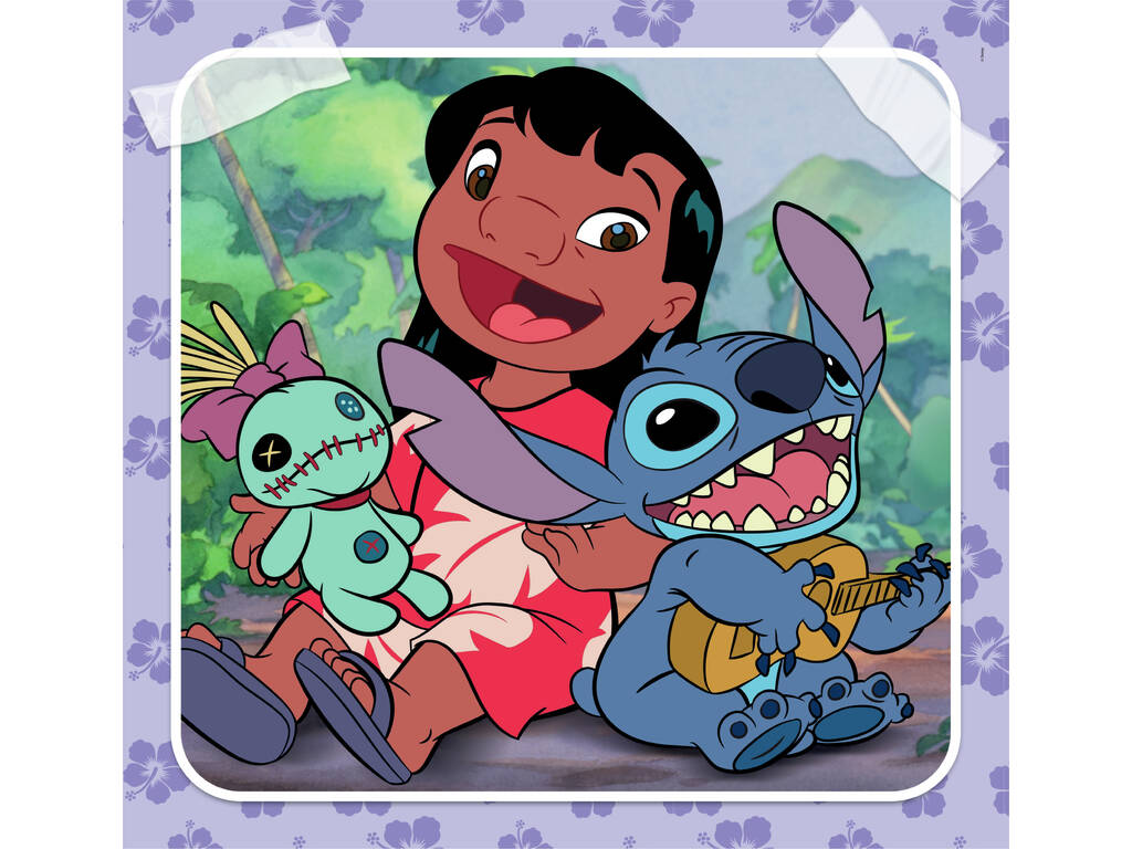 Supercolor Puzzle 3X48 Disney Stitch Clementoni 25321