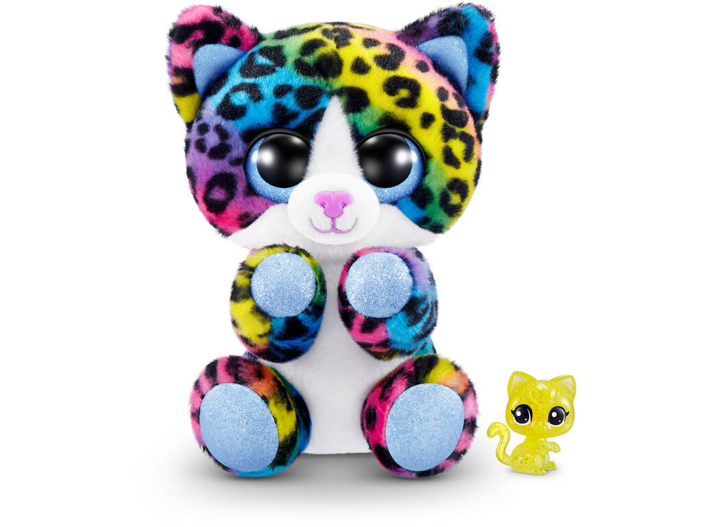 Coco Surprise Rainbow Collection! Cono con peluche e figura sorpresa Zuru 9631SQ1