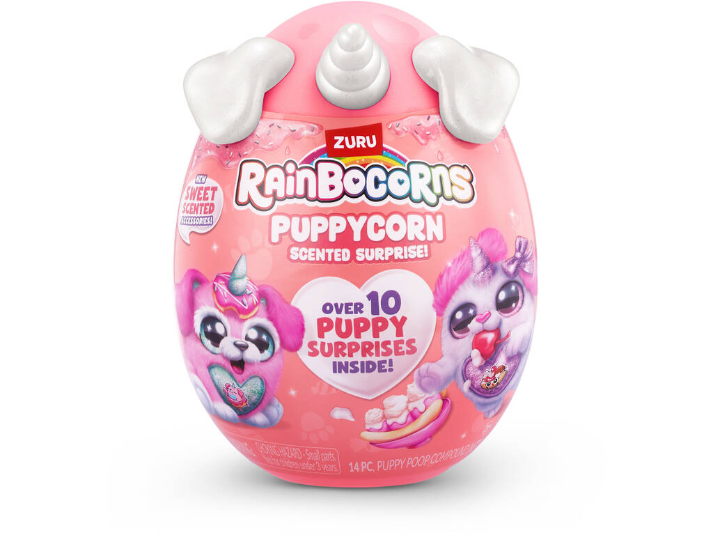 RainboCorns PuppyCorns Oeuf surprise parfumé Zuru 9298TQ1