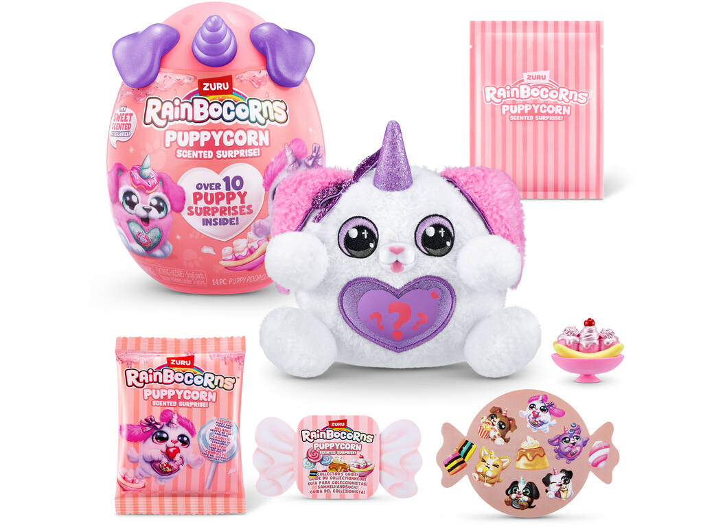 RainboCorns PuppyCorns Oeuf surprise parfumé Zuru 9298TQ1