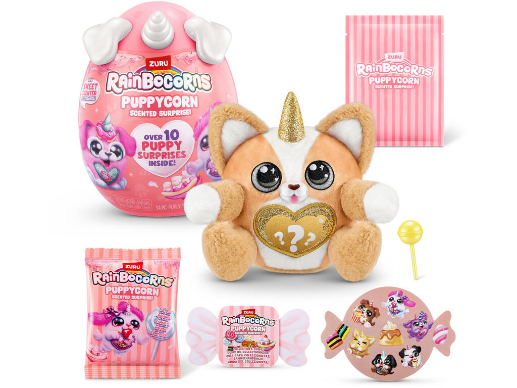RainboCorns PuppyCorns Oeuf surprise parfumé Zuru 9298TQ1