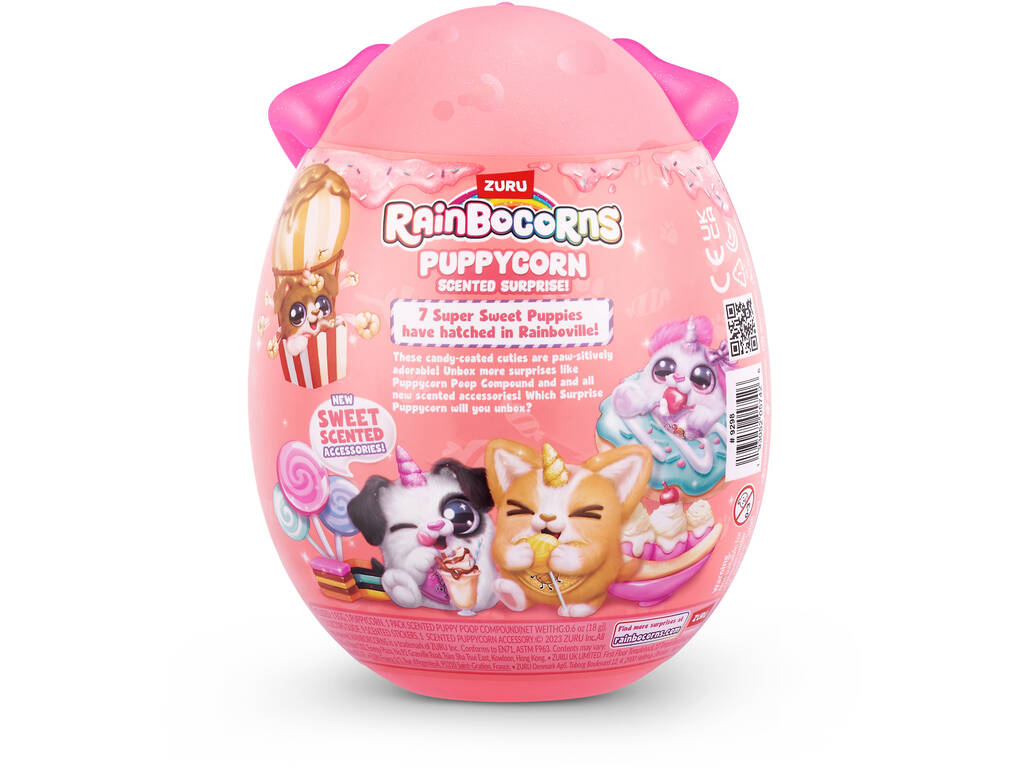 RainboCorns PuppyCorns Oeuf surprise parfumé Zuru 9298TQ1