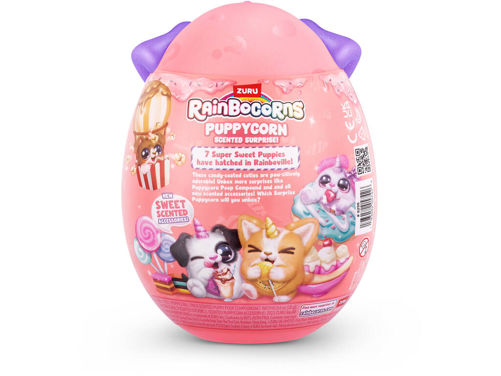 RainboCorns PuppyCorns Oeuf surprise parfumé Zuru 9298TQ1
