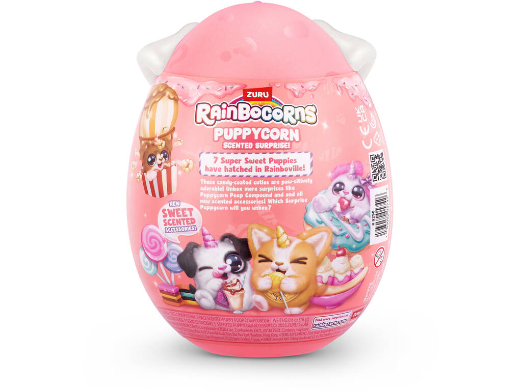RainboCorns PuppyCorns Oeuf surprise parfumé Zuru 9298TQ1