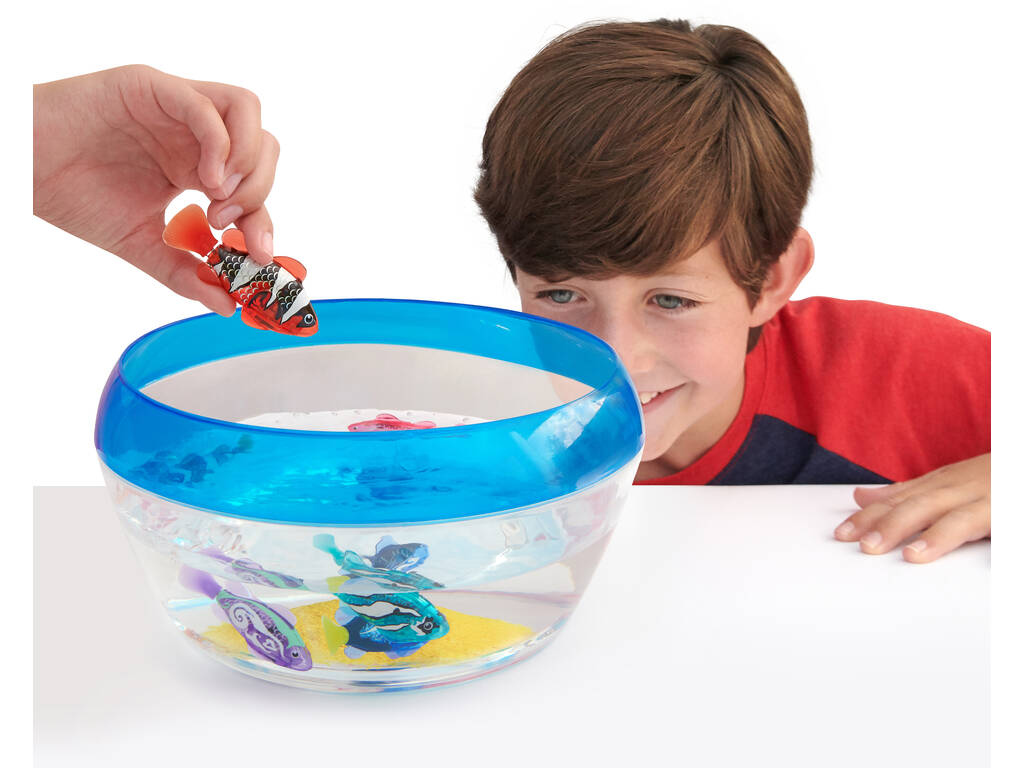 Robo Alive Robo Fish Acquario e Pesce Esclusivo Zuru 7126