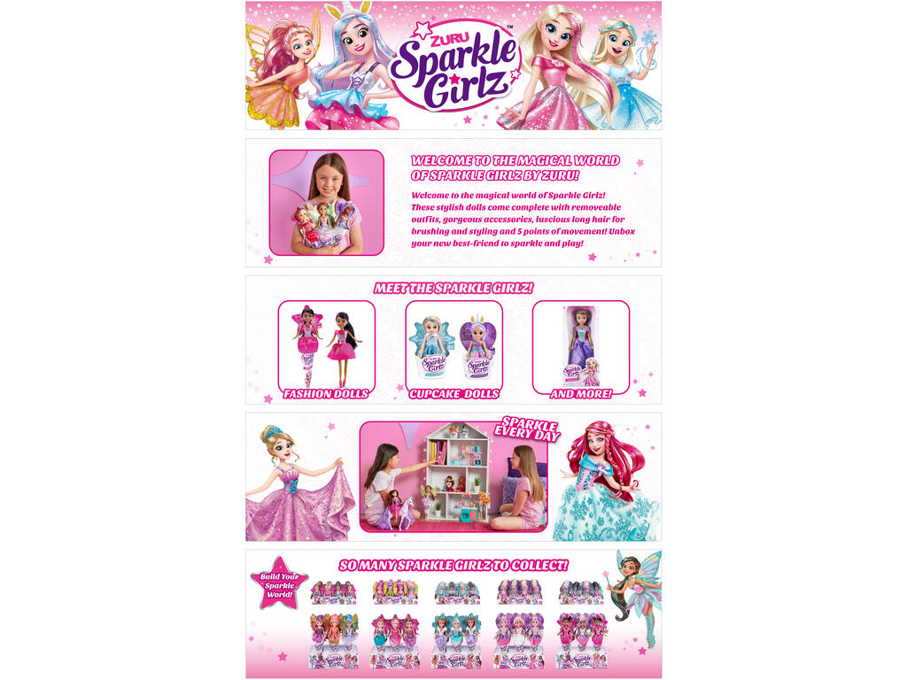 Sparkle Girlz Fairy Princess 26 cm Zuru 10006BQ5