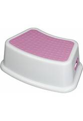 Tabouret enfant rose