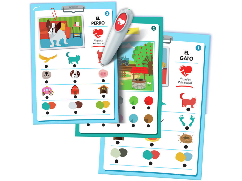 Clementoni Veterinary Interactive Pen 55516