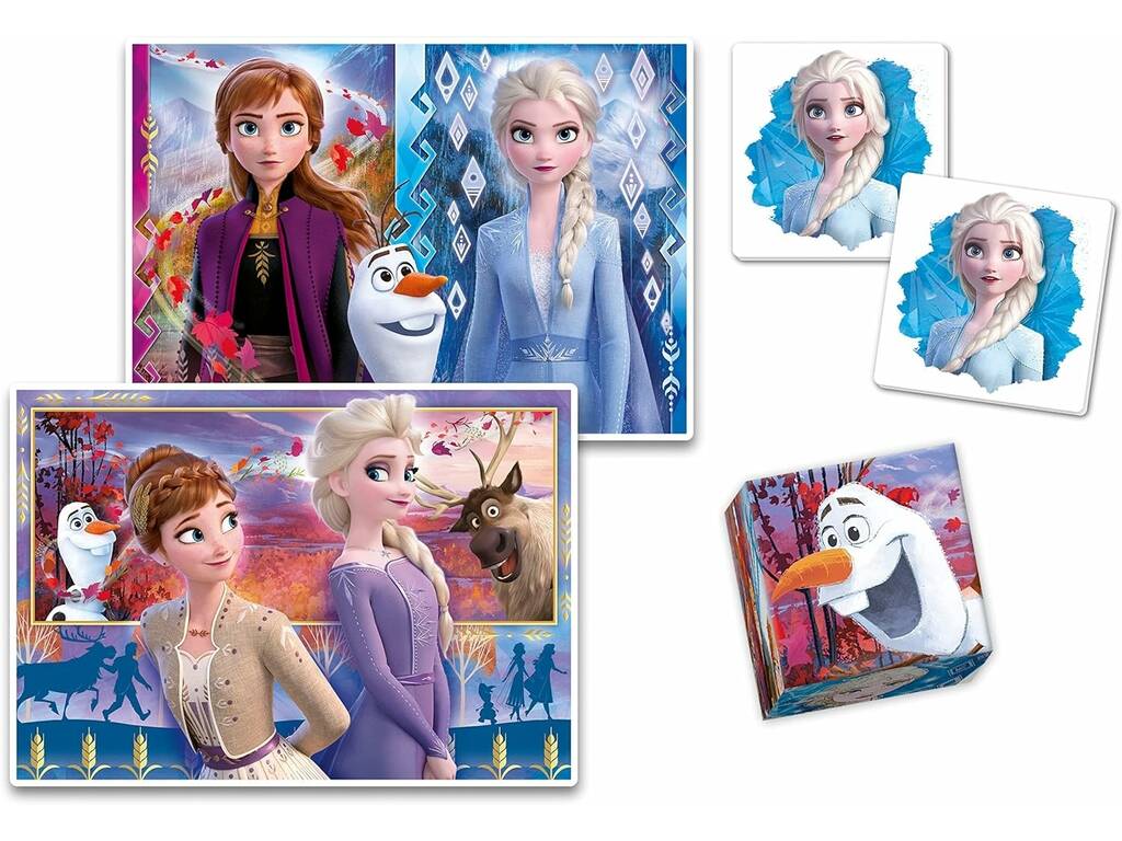 Edukit 4 en 1 Frozen Clementoni 18292