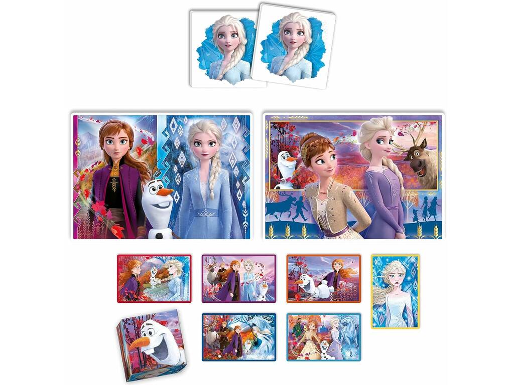 Edukit 4 en 1 Frozen Clementoni 18292
