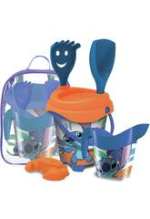 Zaino da spiaggia Stitch con secchio e annaffiatoio Mondo 314073