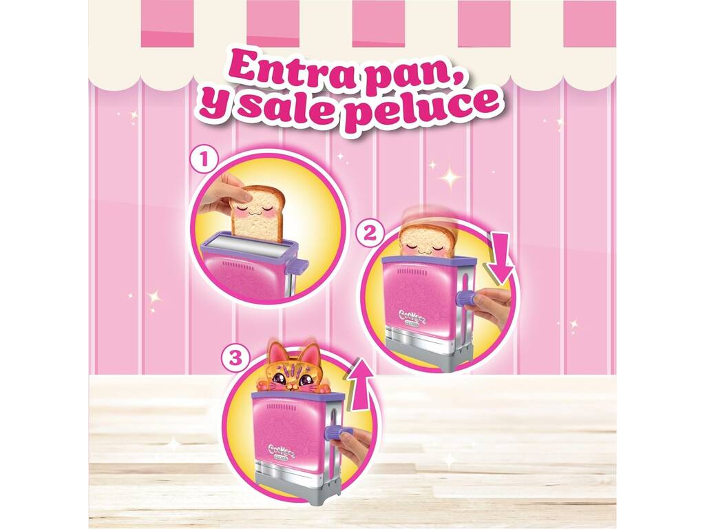 Cookeez Makery Toast magique Famosa CKE01000