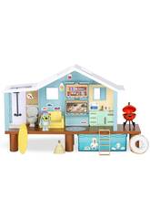 Bluey Beach Hut avec figurine Famosa BLY66000