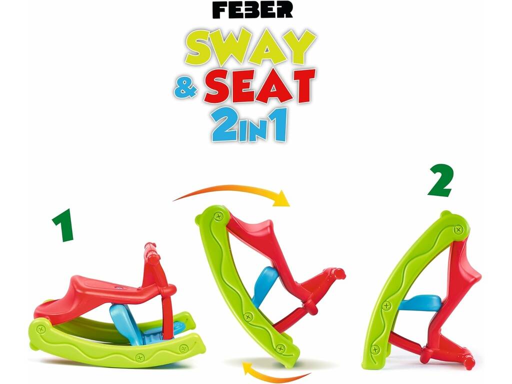 Feber Rocker Sway & Seat 2 en 1 Famosa FEB02000