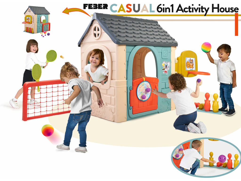 Casa Feber Casual 6 Attività Famosa FEH23000