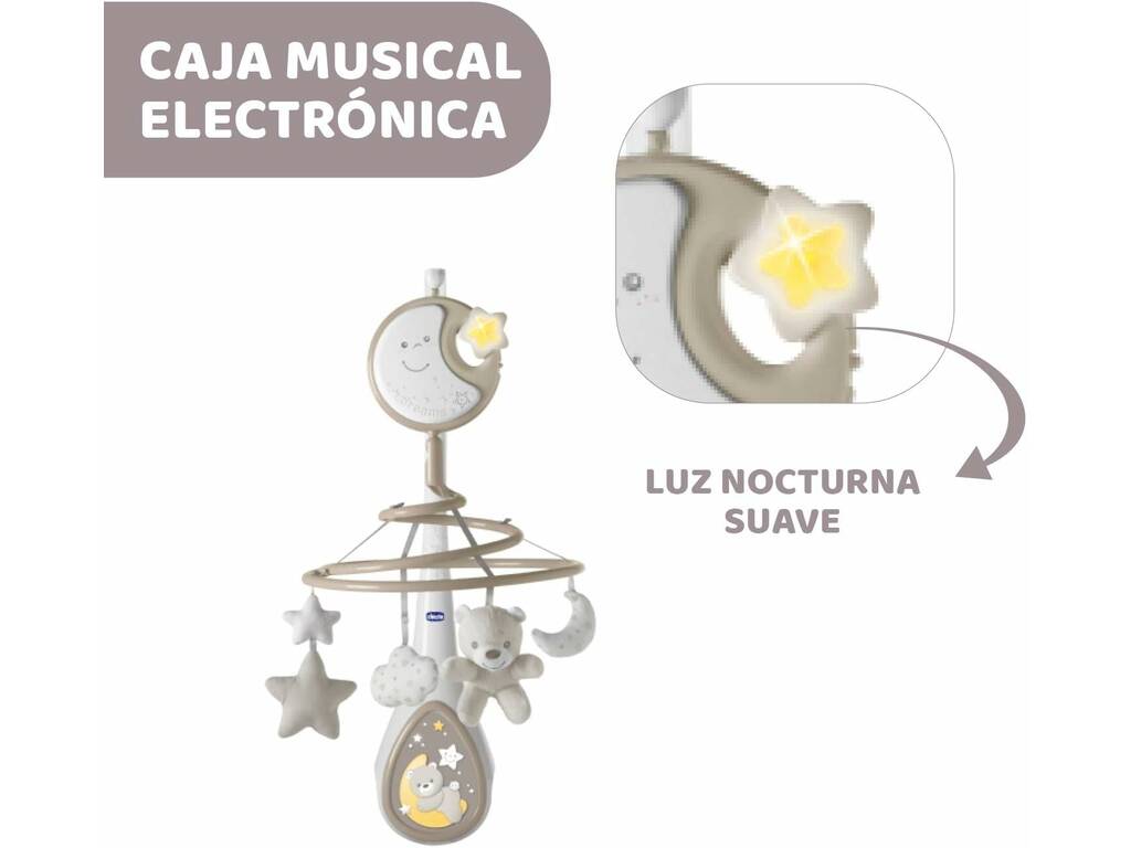 Carillon per culla Next2Dreams 3 in 1 con luci e suoni