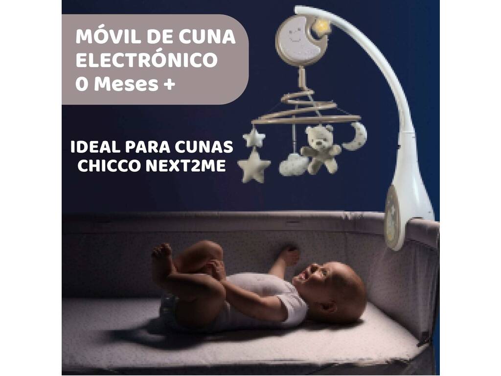 Carillon per culla Next2Dreams 3 in 1 con luci e suoni