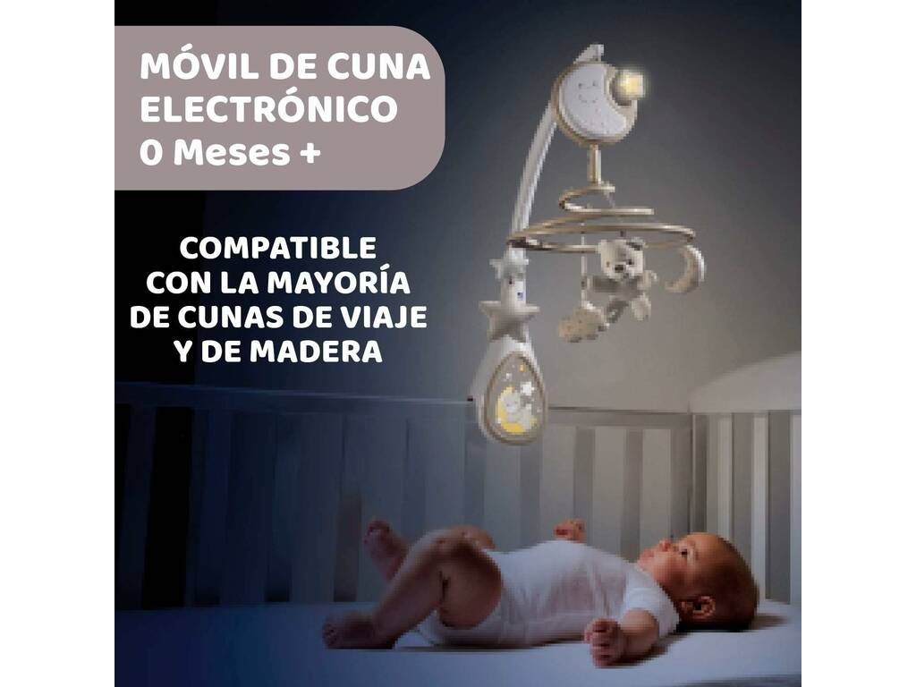 Carillon per culla Next2Dreams 3 in 1 con luci e suoni