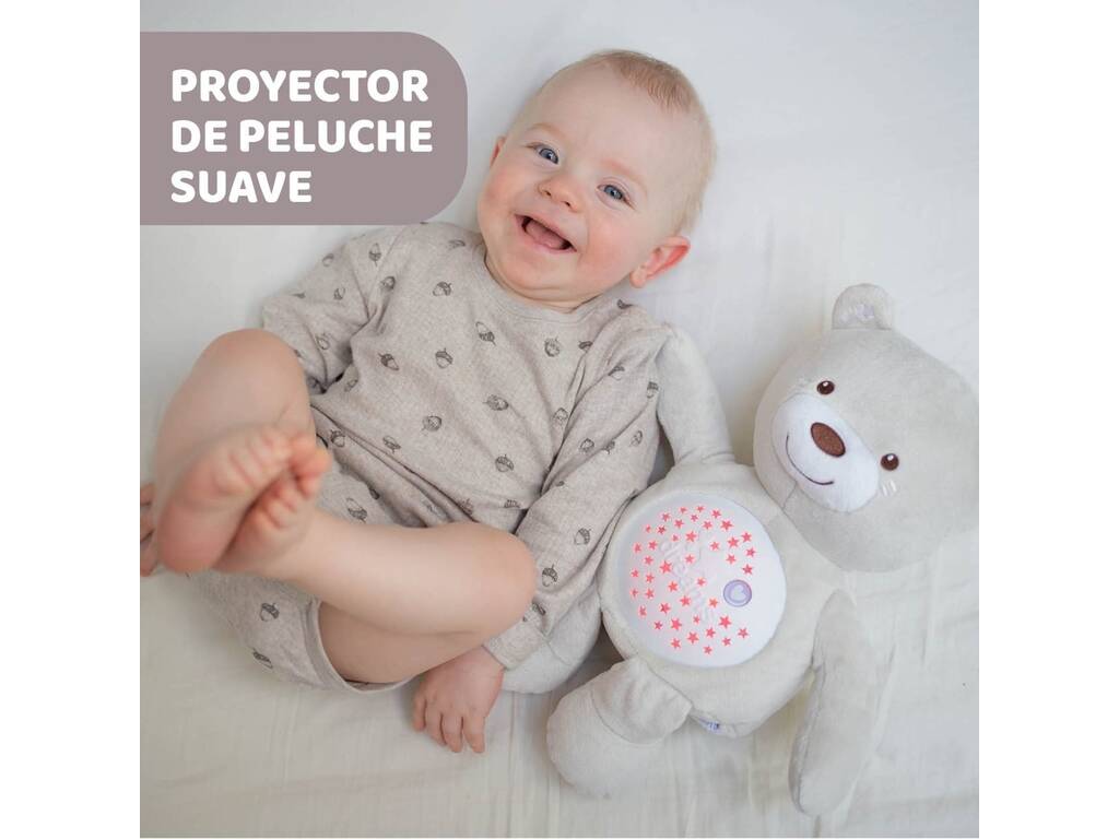  Baby Bear Beige Projecteur Peluche Chicco 80153