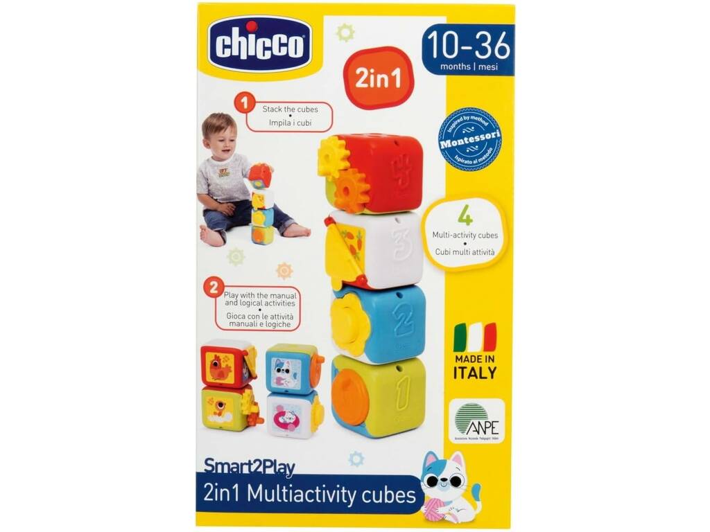 Cubi multiactività 2 in 1