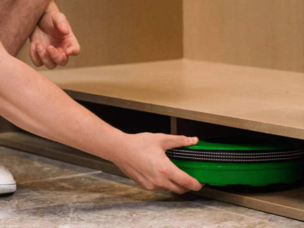 Sgabello portatile pieghevole verde con luce
