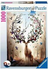 Puzzle 1.000 pezzi Cervo magico di Ravensburger 15018