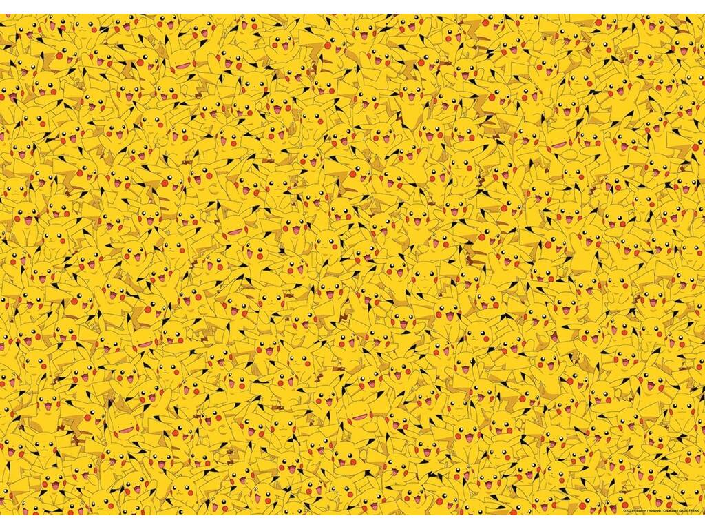 Puzzle 1000 pezzi Pikachu Challenge Ravensburger 17576
