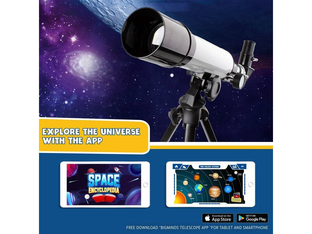 Big Minds Telescopio