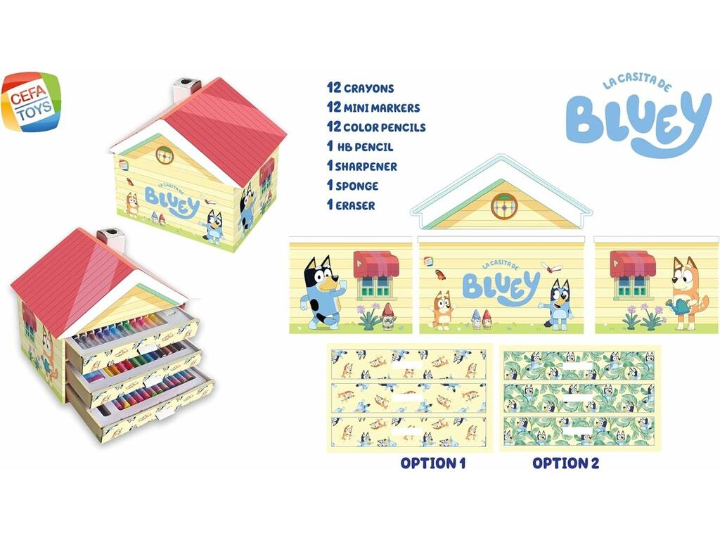 Bluey Casetta per Attività Creative