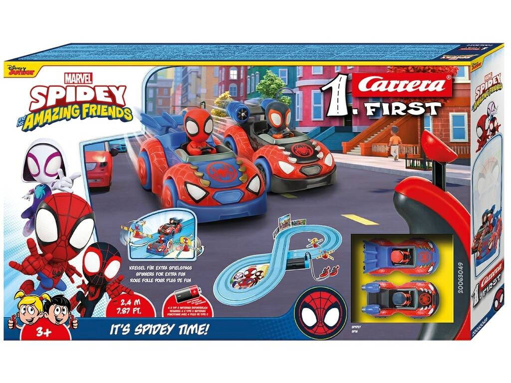 Marvel Spidey And His Amazing Friends Circuit de course 1 First It's Spidey Time