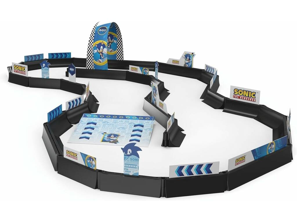Sonic The Hedgehog Corsa RC Circuito Team Sonic Racing