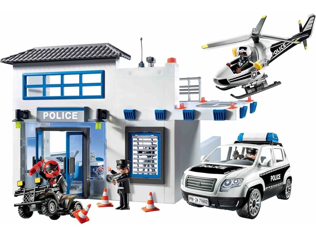 Playmobil Action Heroes Mega Set Polizia 71602
