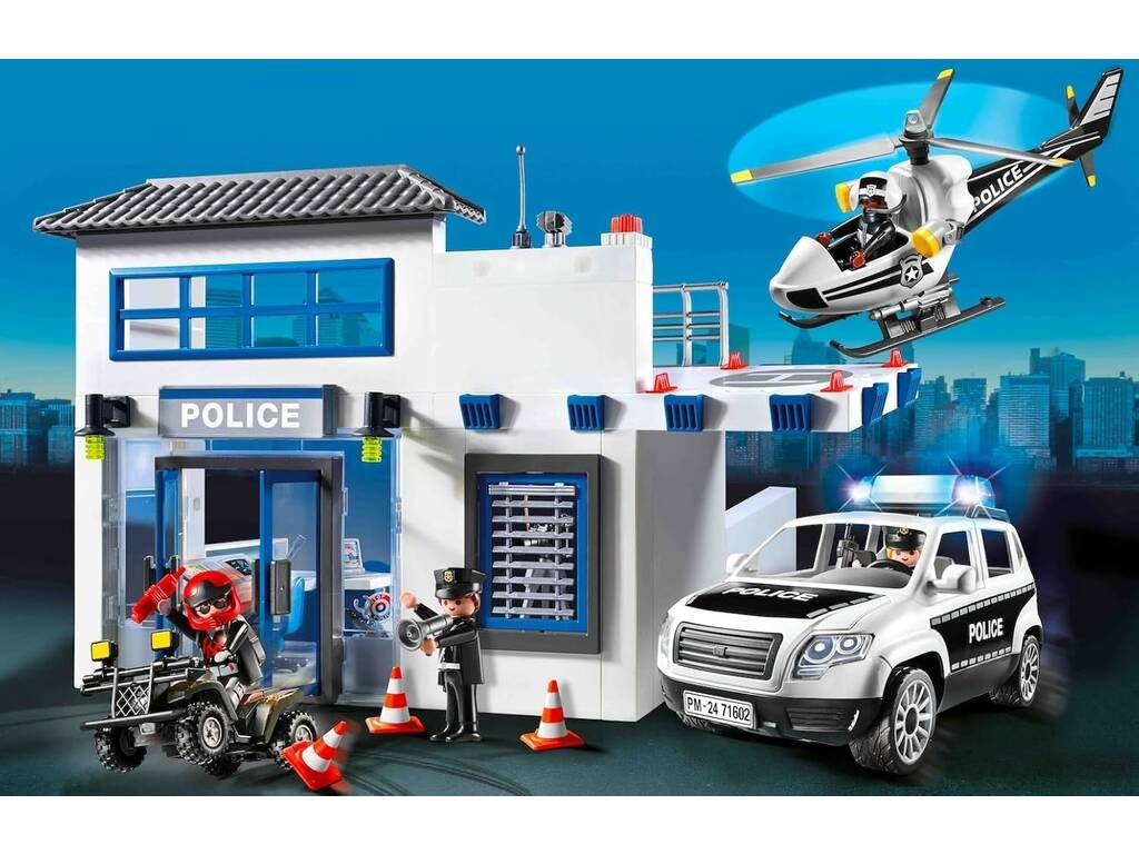 Playmobil Action Heroes Mega Set Polizia 71602