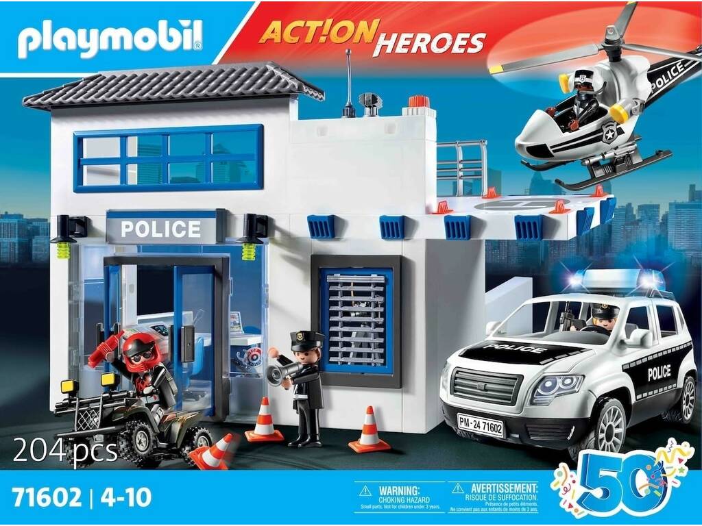 Playmobil Action Heroes Mega Set Polizia 71602