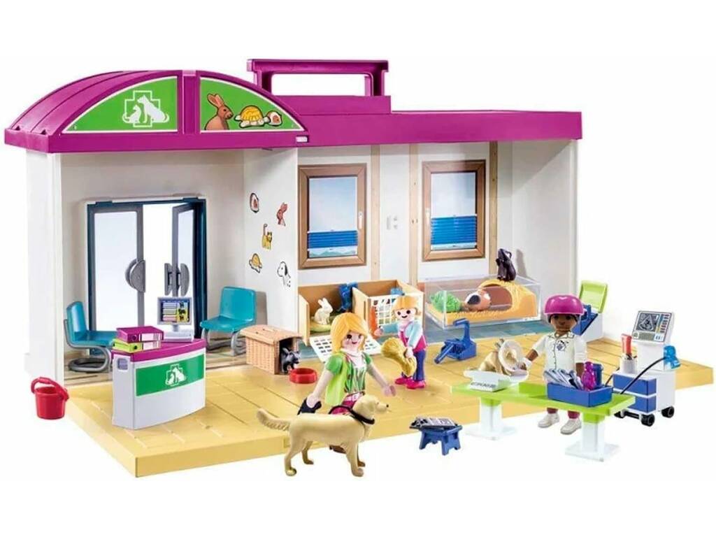 Playmobil My Life Clínica Veterinária Maleta 71715