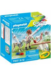 Playmobil Color Crayola Hundetraining