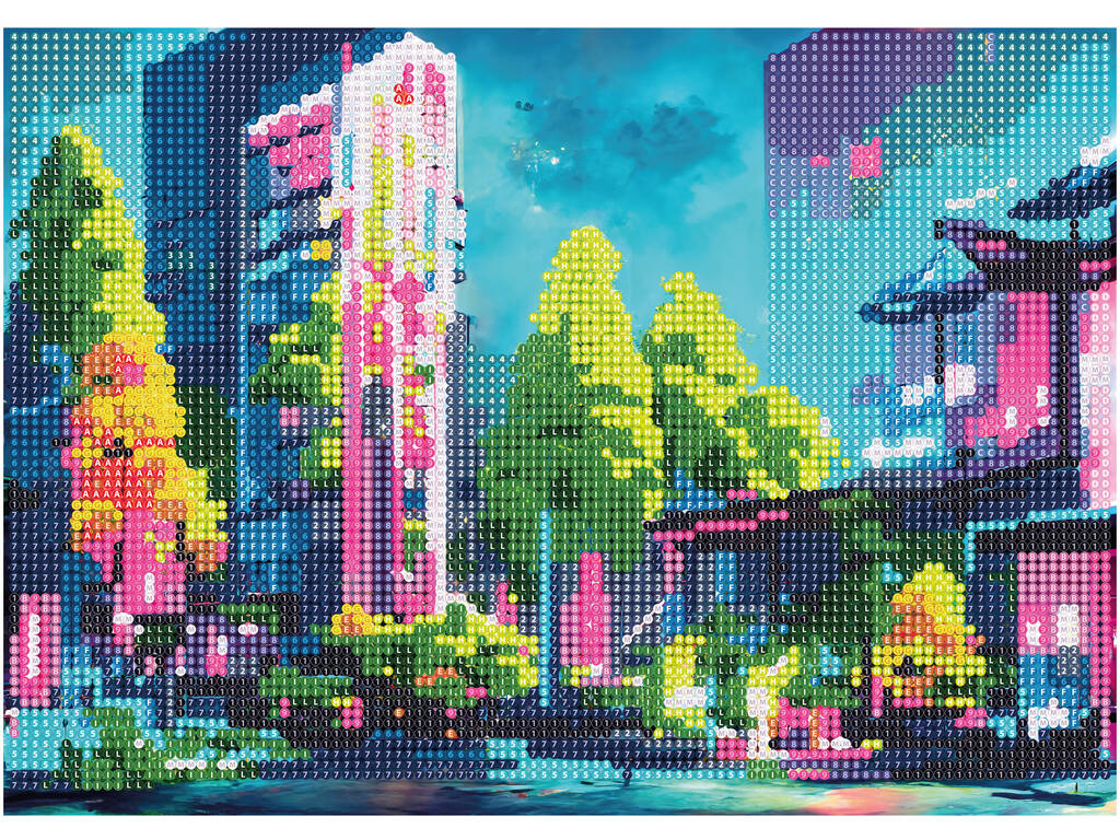 Diamantiny Level Up City Night von Nice Group 96312